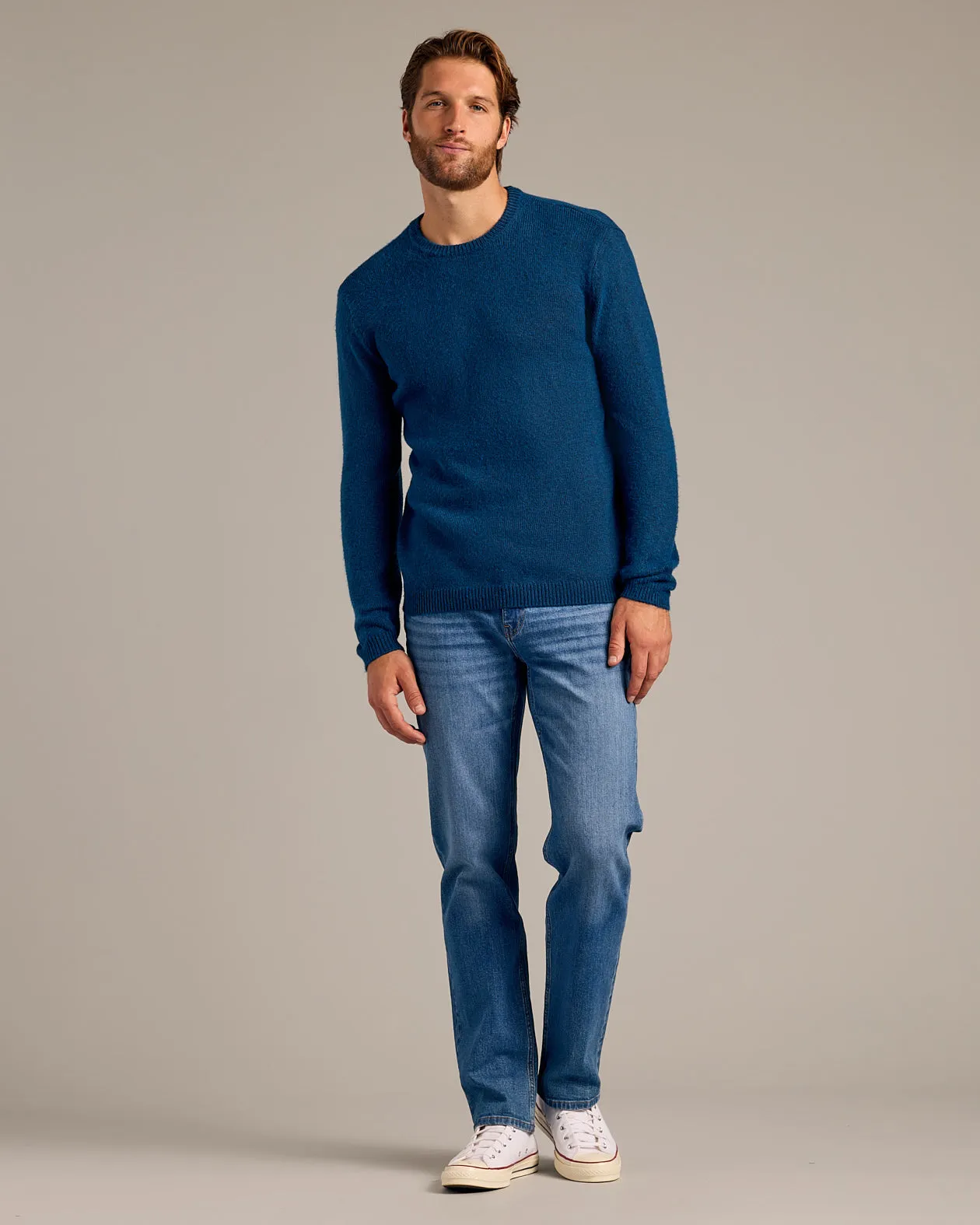 Light Fiord Marled Crew Neck Sweater 2-Pack sold by True Classic product image thumbnail 4