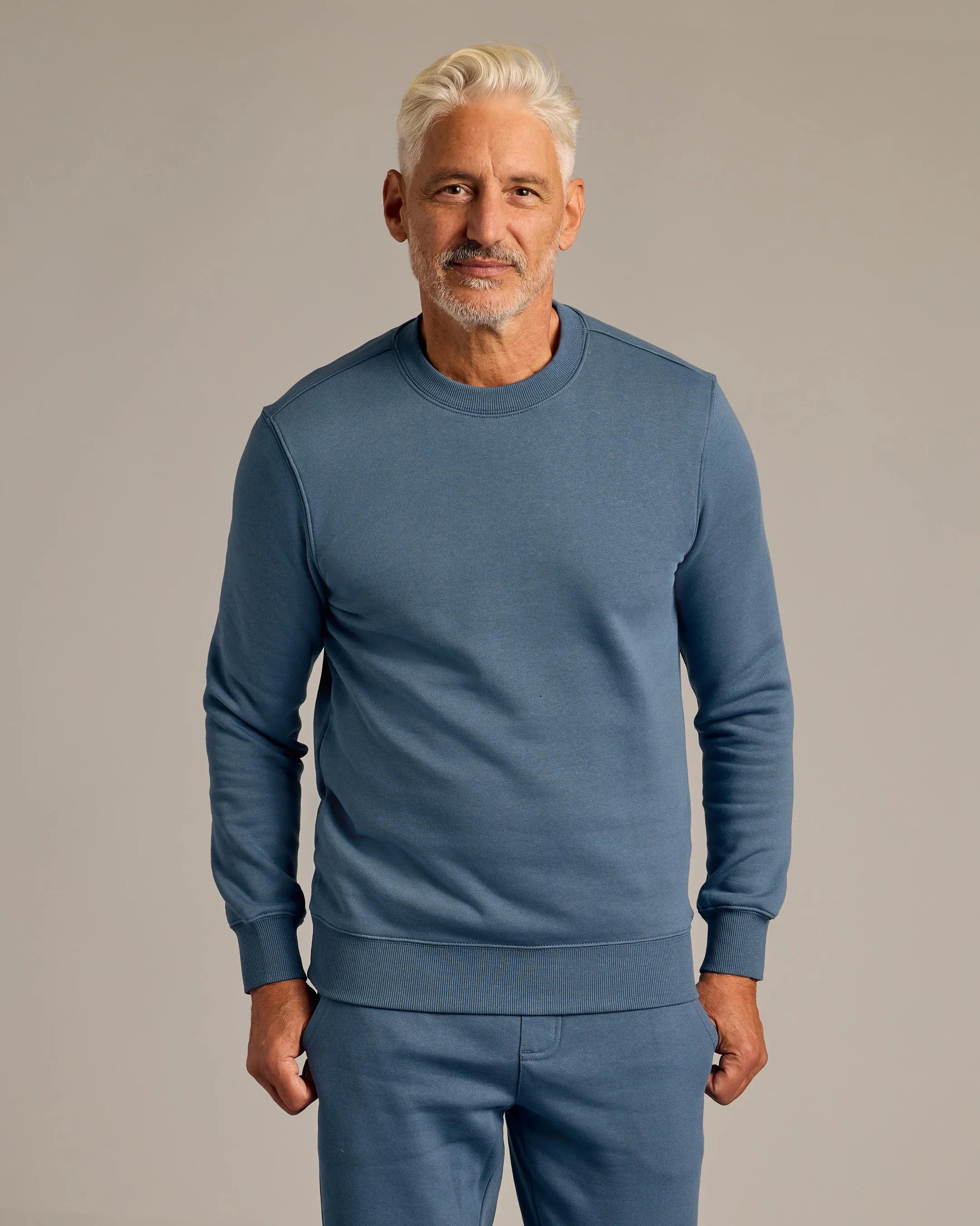 Fiord Fleece French Terry Pullover Crew Neck Sweatshirt 1 sold by True Classic