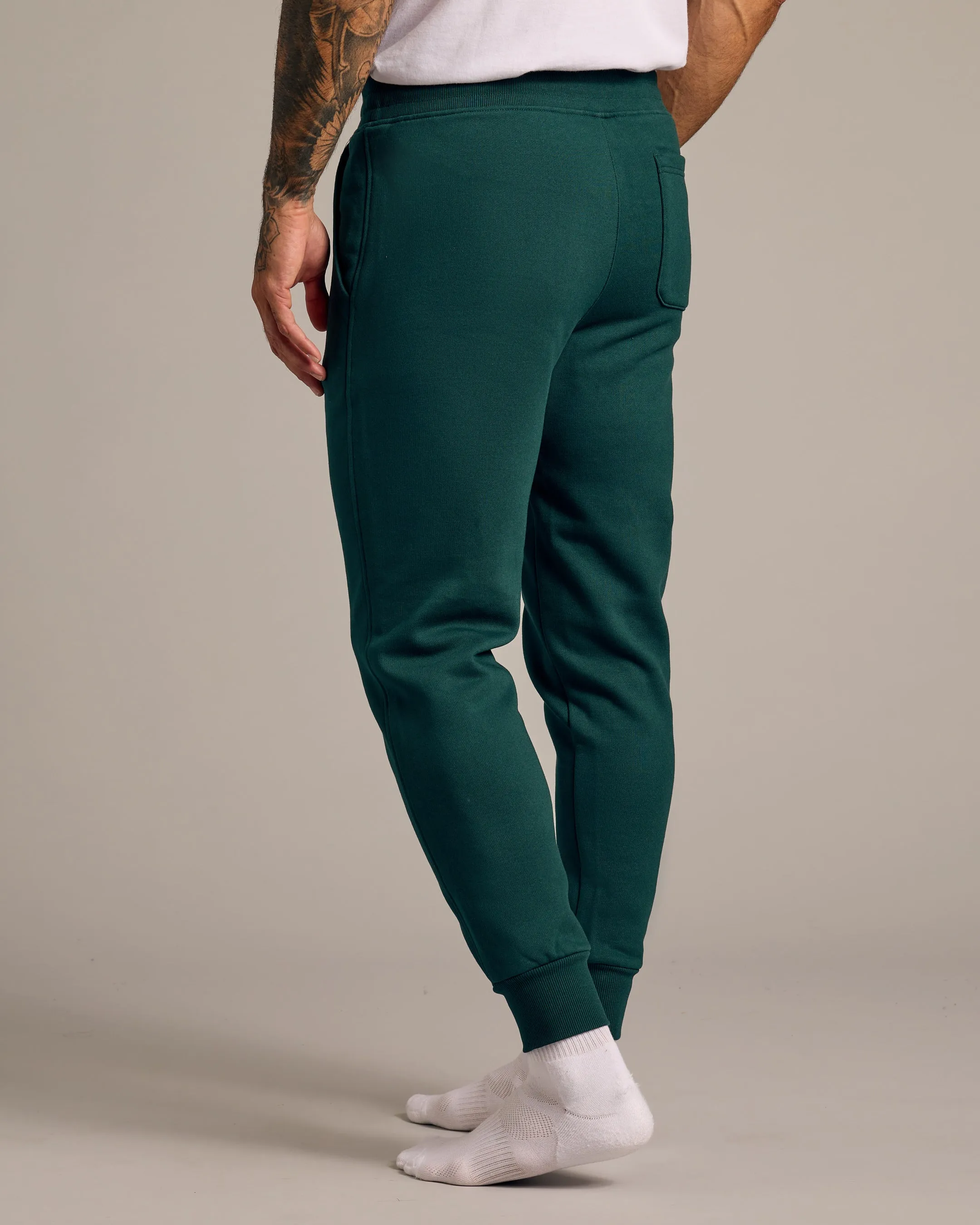 Emerald Fleece French Terry Joggers sold by True Classic product image thumbnail 3
