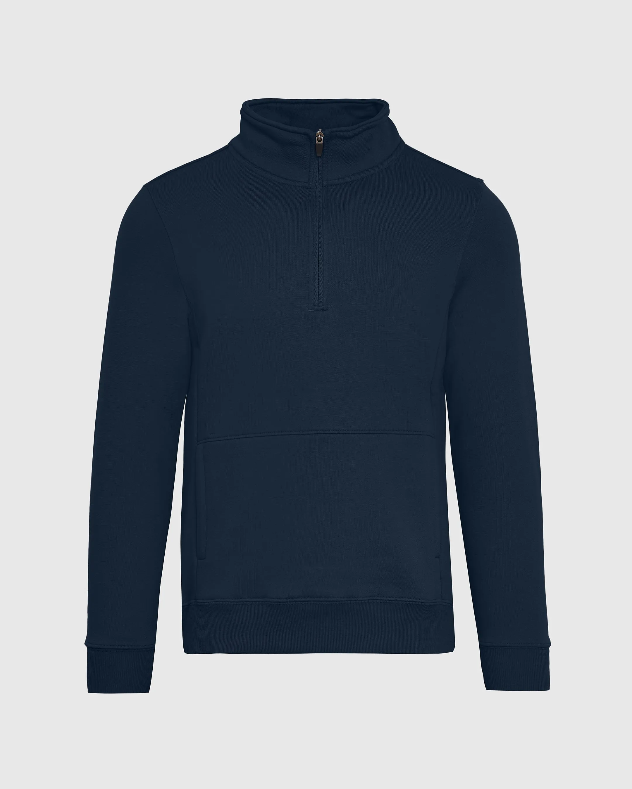 Navy Half Zip Fleece Sweatshirt sold by True Classic product image thumbnail 2