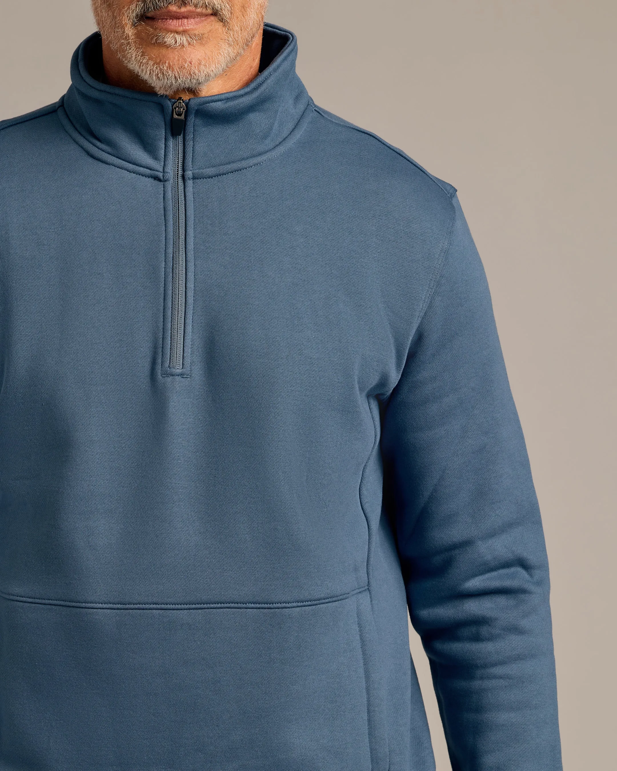 Fiord Half Zip Fleece Sweatshirt sold by True Classic product image thumbnail 5
