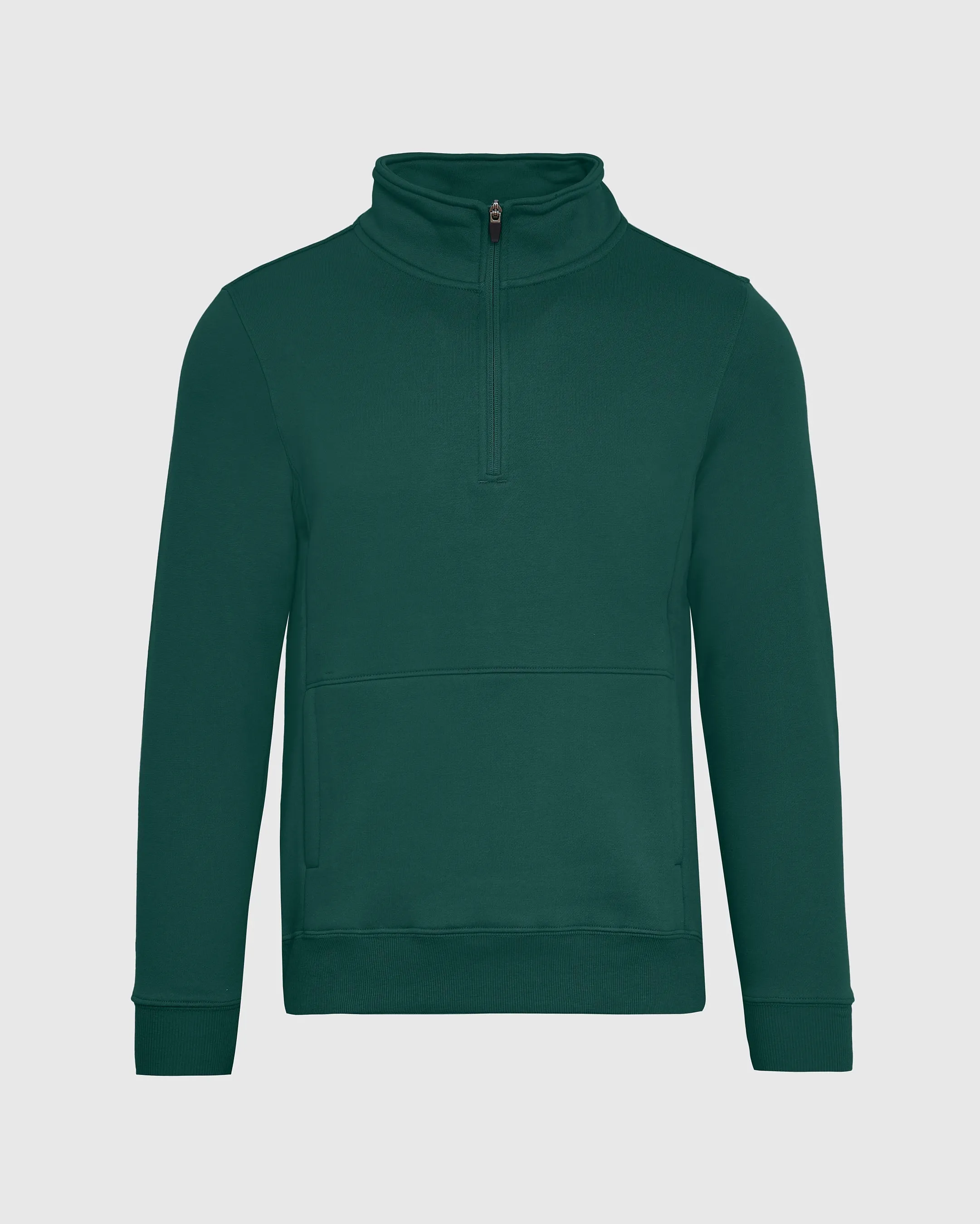 Emerald Half Zip Fleece Sweatshirt sold by True Classic product image thumbnail 2