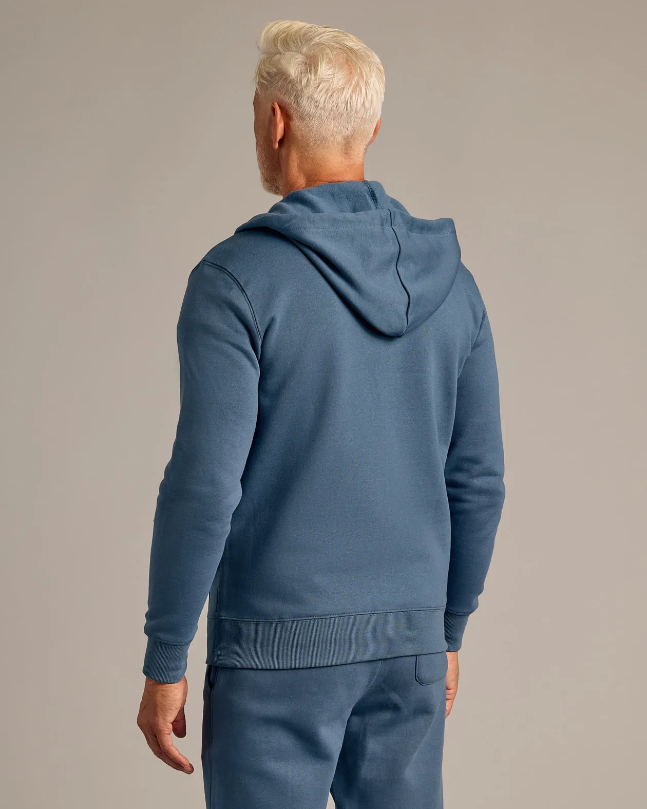 Fiord Fleece French Terry Zip Hoodie sold by True Classic product image thumbnail 3