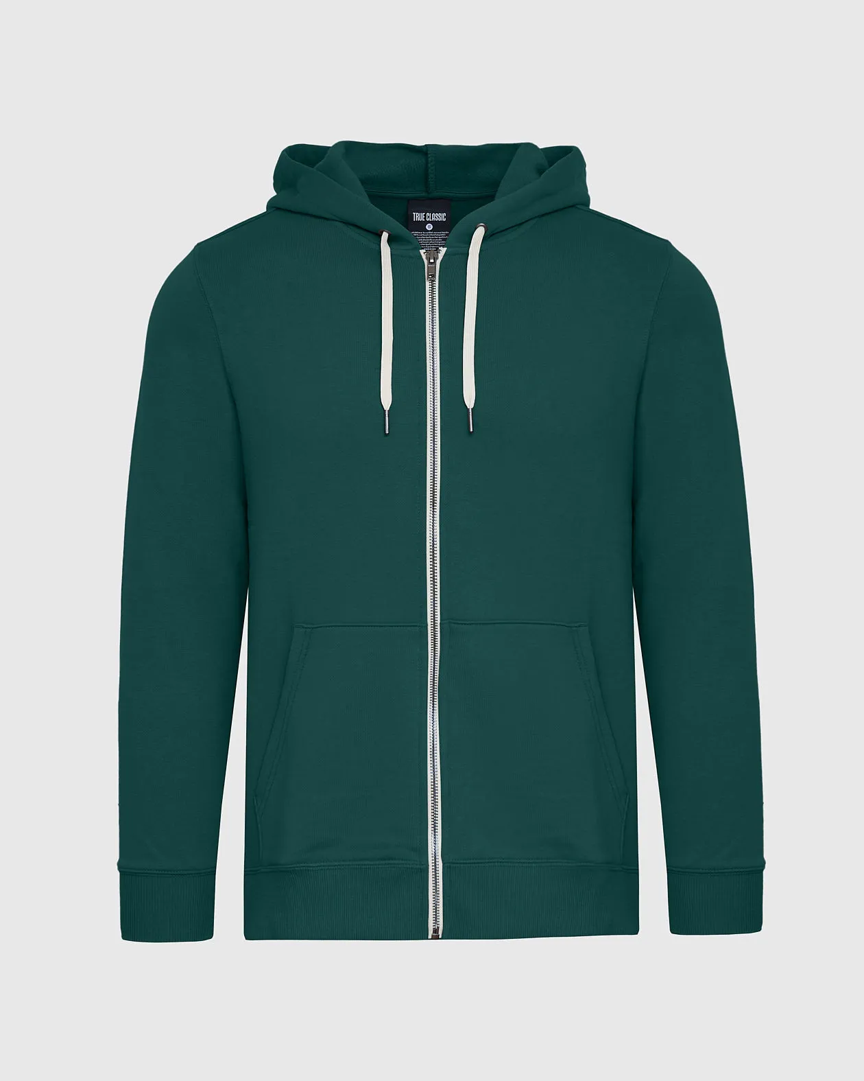 Emerald Fleece French Terry Zip Hoodie sold by True Classic product image thumbnail 2