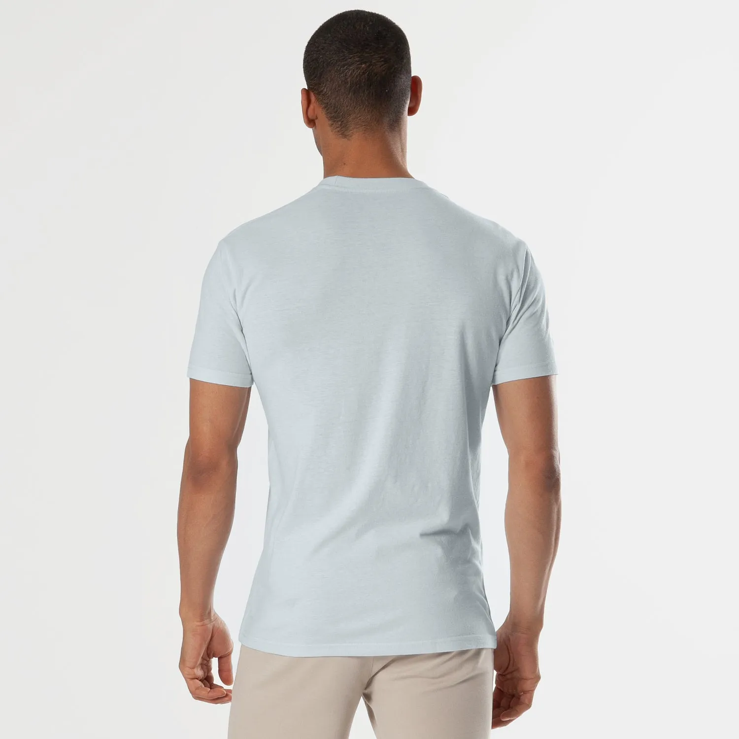 Blue Quartz Classic Short Sleeve Crew Neck T-Shirt sold by True Classic product image thumbnail 3