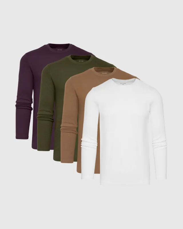 Urban Vibe Waffle Crew 4-Pack sold by True Classic