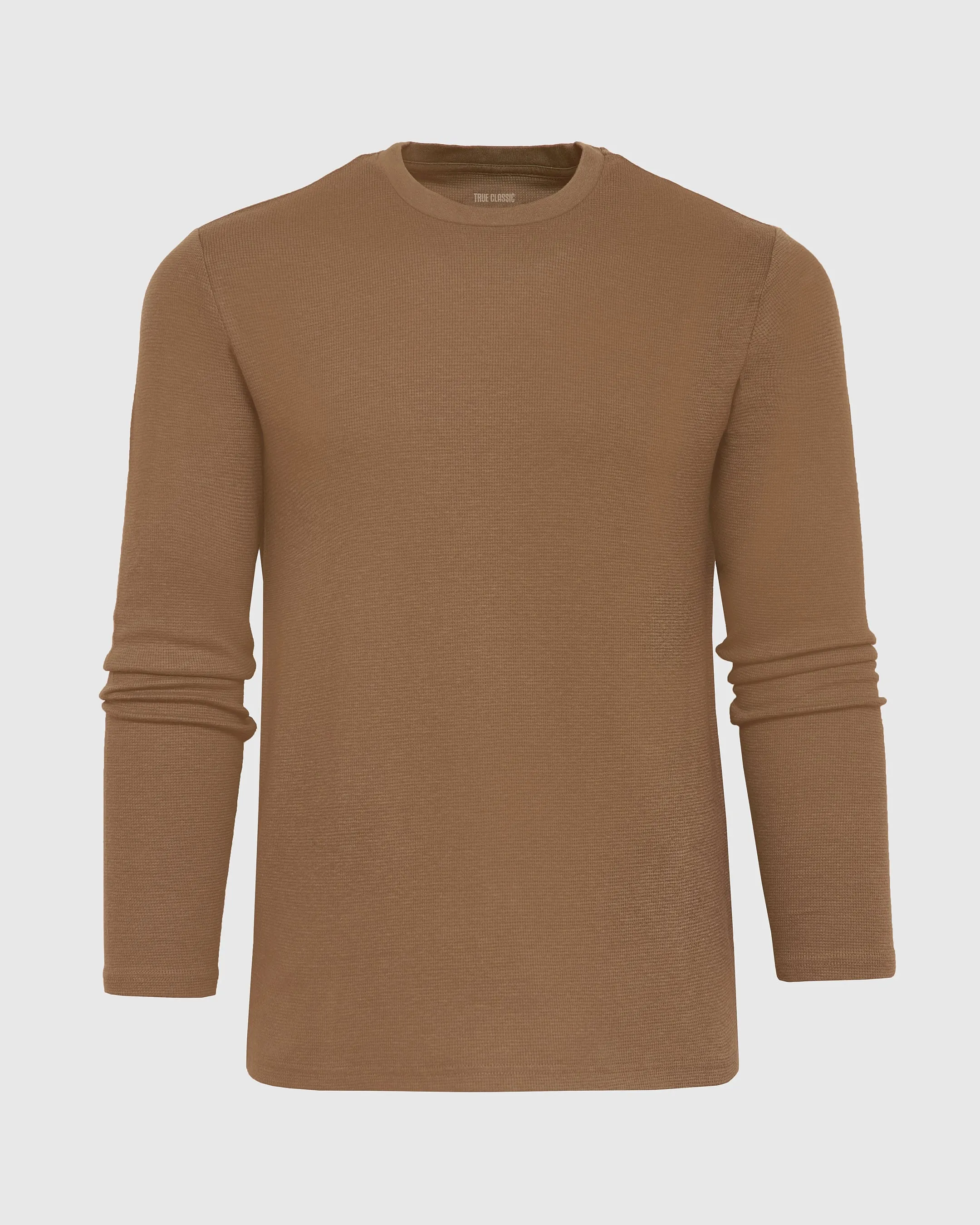 Alpaca Waffle Long Sleeve Crew Neck sold by True Classic product image thumbnail 2