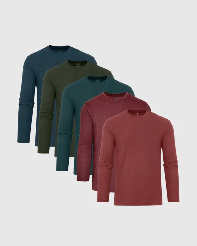 The Long Sleeve Color 5-Pack sold by True Classic