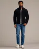 Black Sherpa Full Zip Jacket sold by True Classic