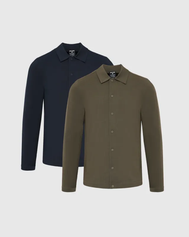 Earthy Coaches Jacket 2-Pack sold by True Classic