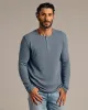 Fiord Waffle Long Sleeve Henley sold by True Classic