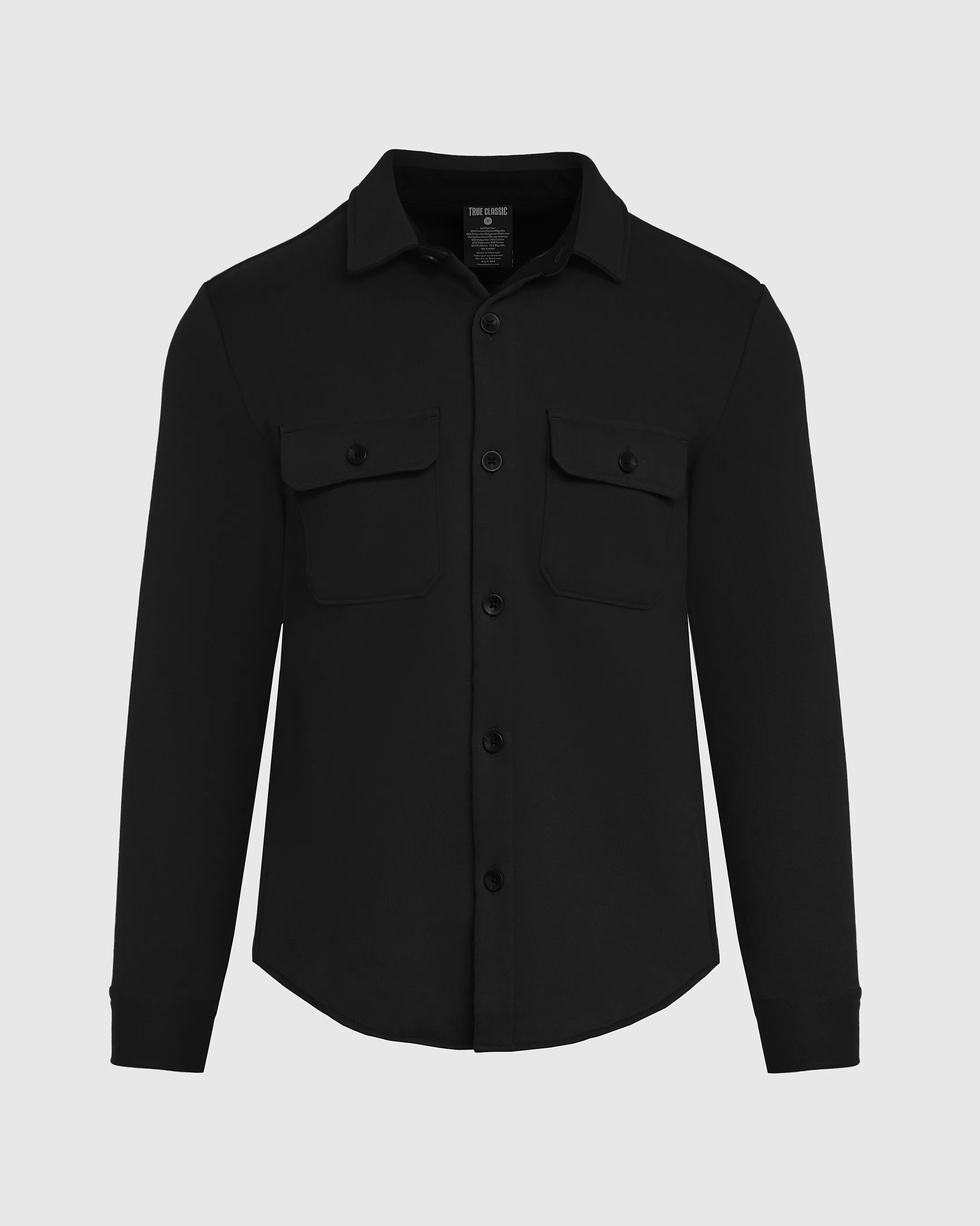 Black Fleece Shirt Jacket sold by True Classic product image thumbnail 2