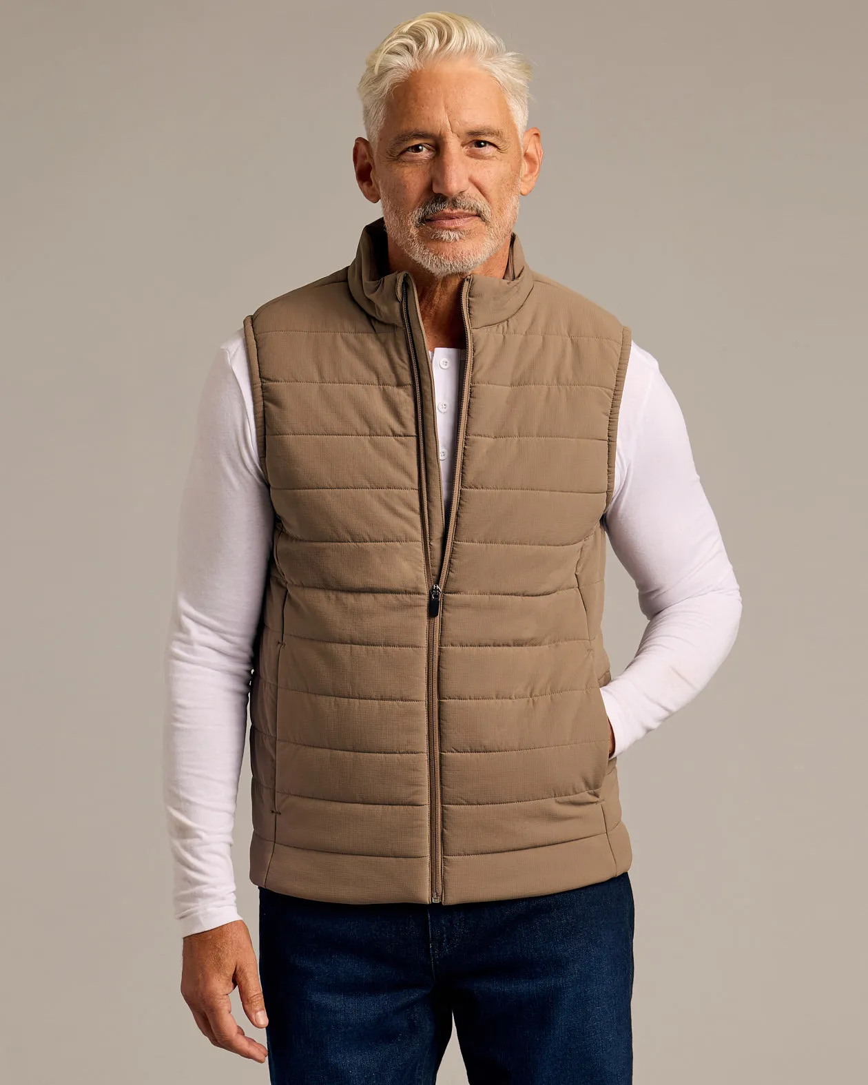 Sparrow Puffer Vest 2.0 sold by True Classic