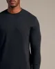 Black Long Sleeve Tall Waffle Crew sold by True Classic