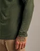 Dark Heather Olive Tall Long Sleeve T-Shirt sold by True Classic