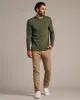 Dark Heather Olive Tall Long Sleeve T-Shirt sold by True Classic