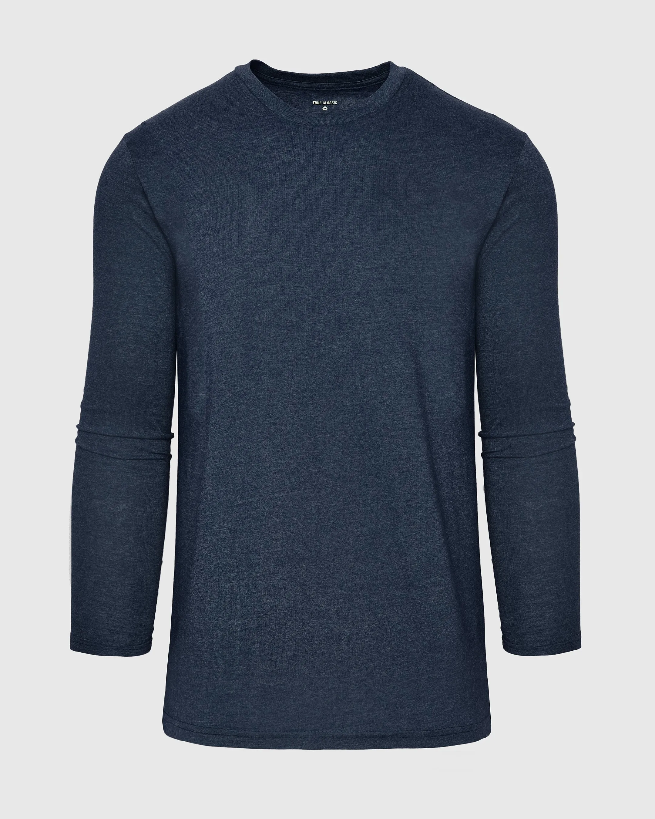 Heather Navy Tall Long Sleeve T-Shirt sold by True Classic product image thumbnail 2