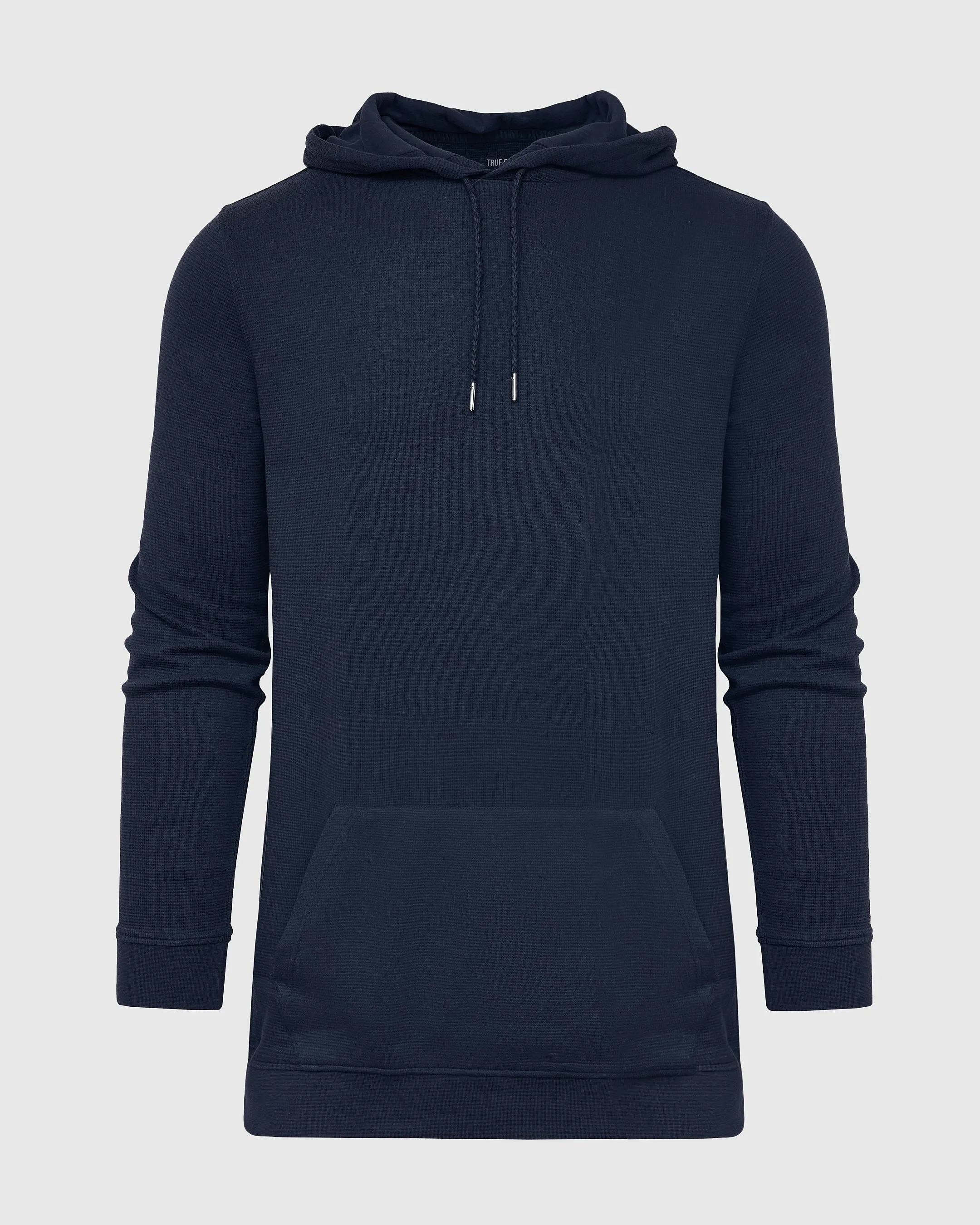 Navy Tall Waffle Hoodie sold by True Classic product image thumbnail 2