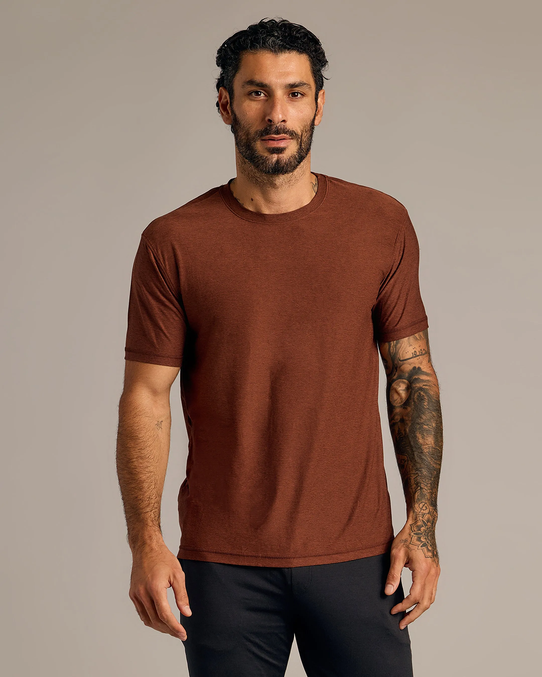 Cedar Active Short Sleeve Crew Neck Tee sold by True Classic