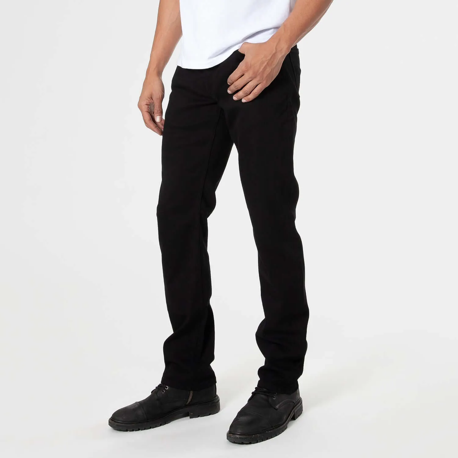 Black Gray Slim Fit Comfort Stretch Jeans 3-Pack sold by True Classic product image thumbnail 4