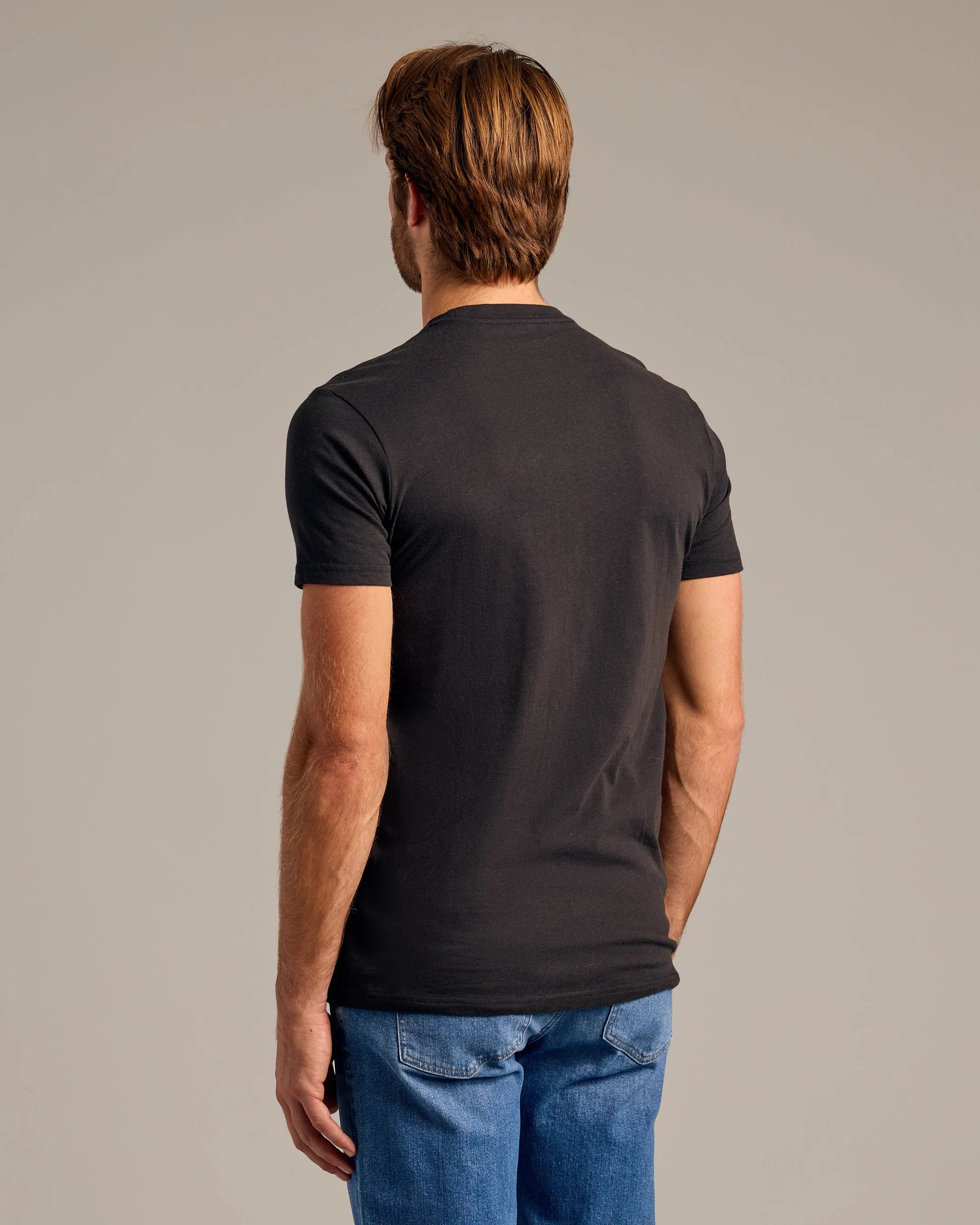 Black & White Short Sleeve Crew Neck 6-Pack sold by True Classic product image thumbnail 3