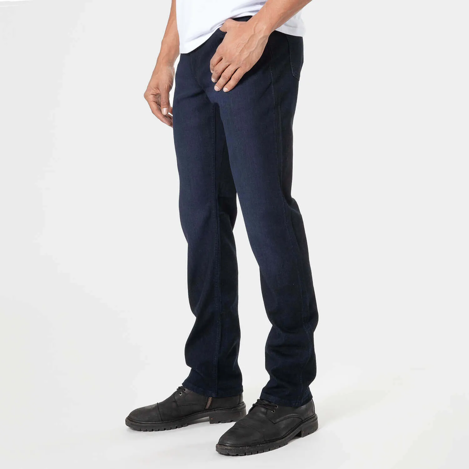 Indigo & Gray Straight Comfort Jeans 3-Pack sold by True Classic product image thumbnail 4