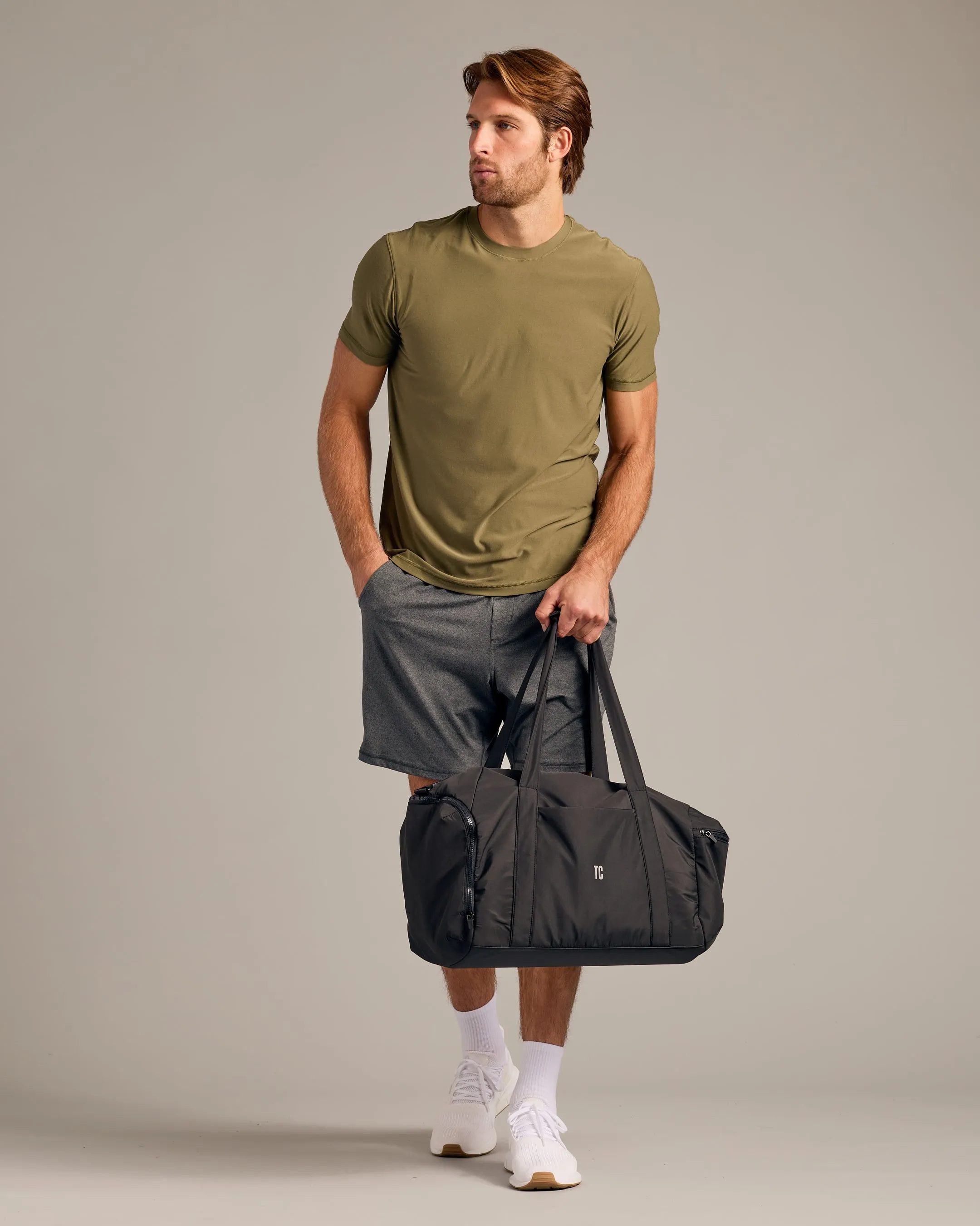 Black Gym Duffle Dag sold by True Classic product image thumbnail 5