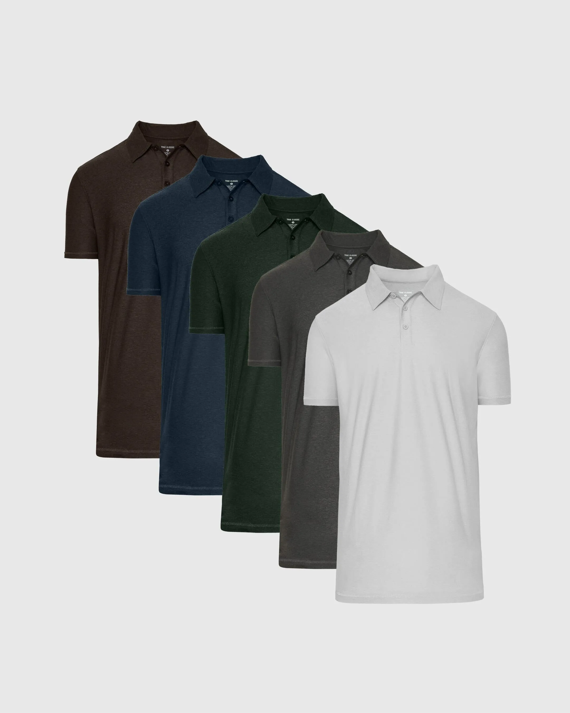 Flex Fit Tall Active Polo 5-Pack sold by True Classic