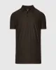 Dark Heather Cocoa Short Sleeve Tall Active Polo sold by True Classic