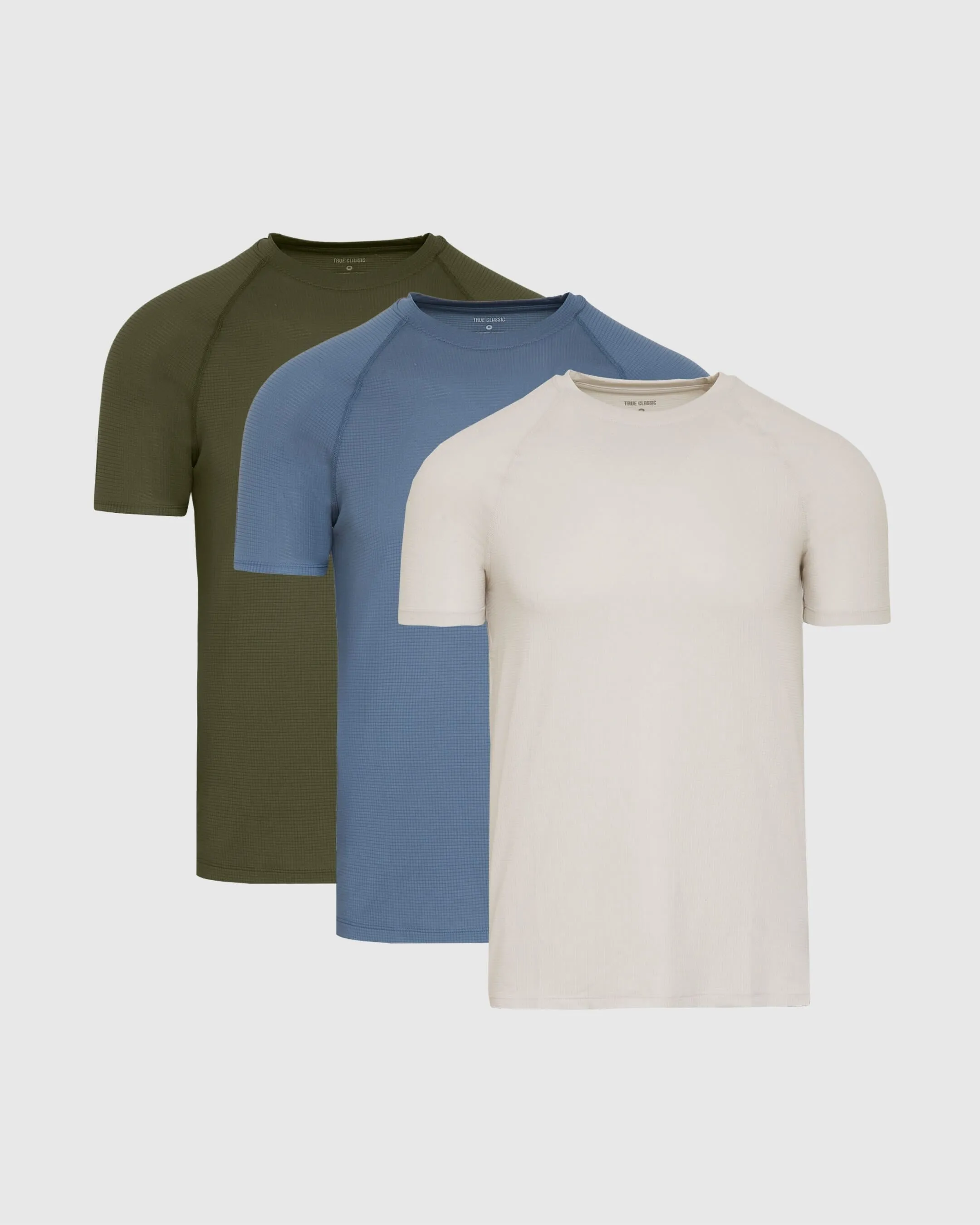 Vivid Venture Active Mesh Crew 3-Pack sold by True Classic