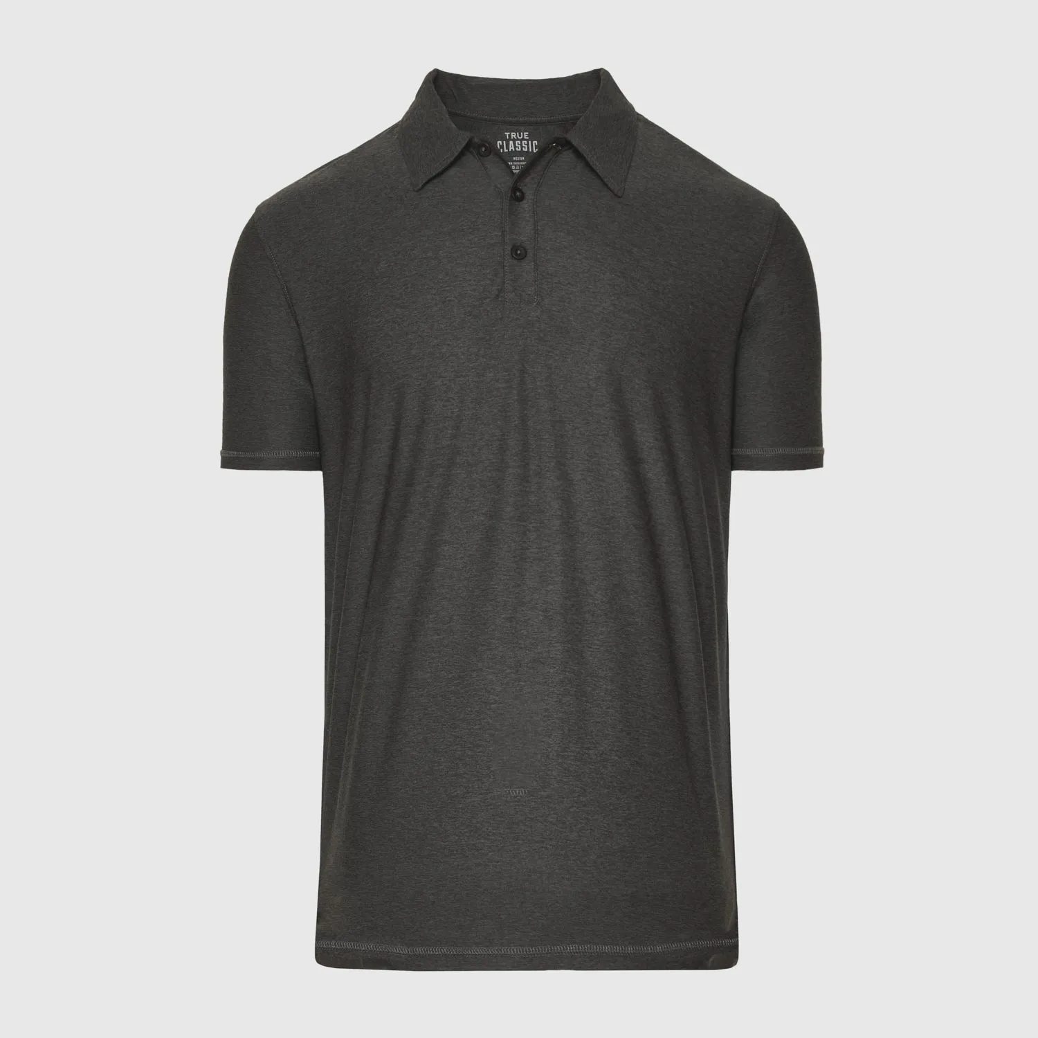 Charcoal Heather Gray Active Polo 2.0 sold by True Classic product image thumbnail 2