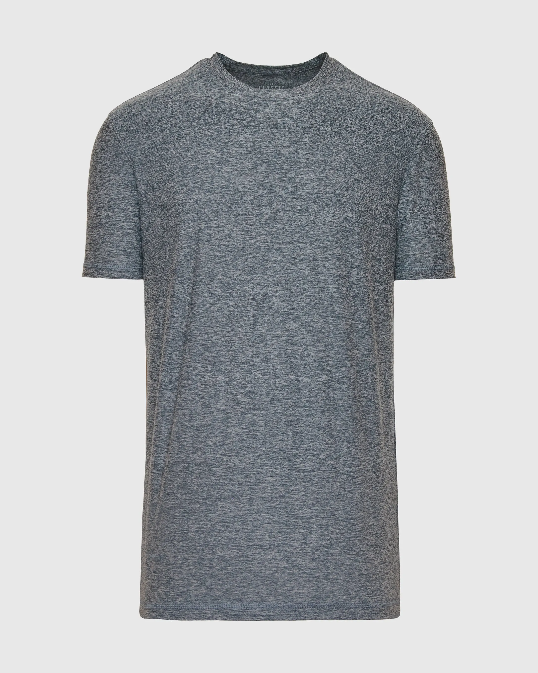 Heather Navy Tall Active Crew Neck 2.0 sold by True Classic product image thumbnail 2