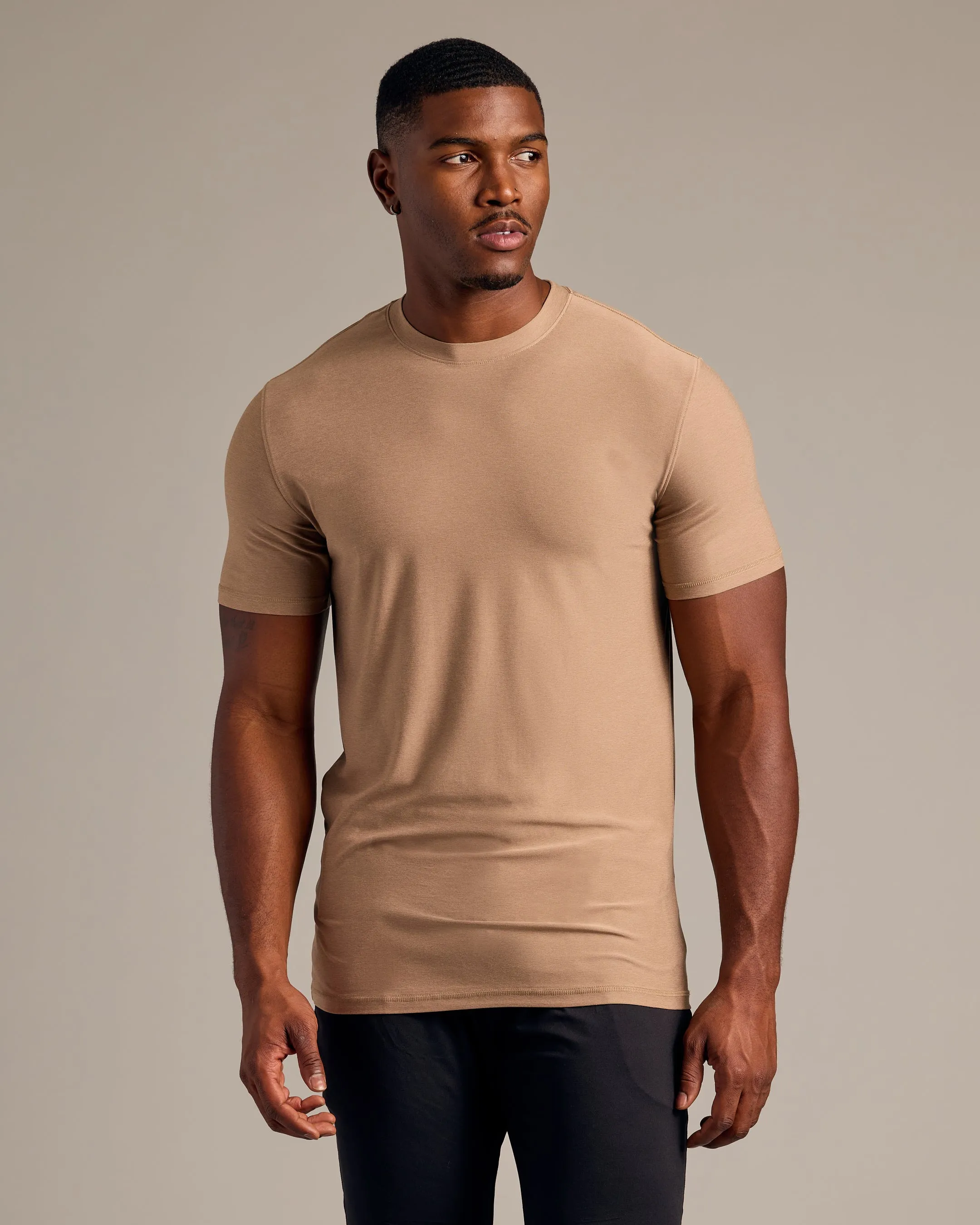 Driftwood Tall Active Crew Neck sold by True Classic
