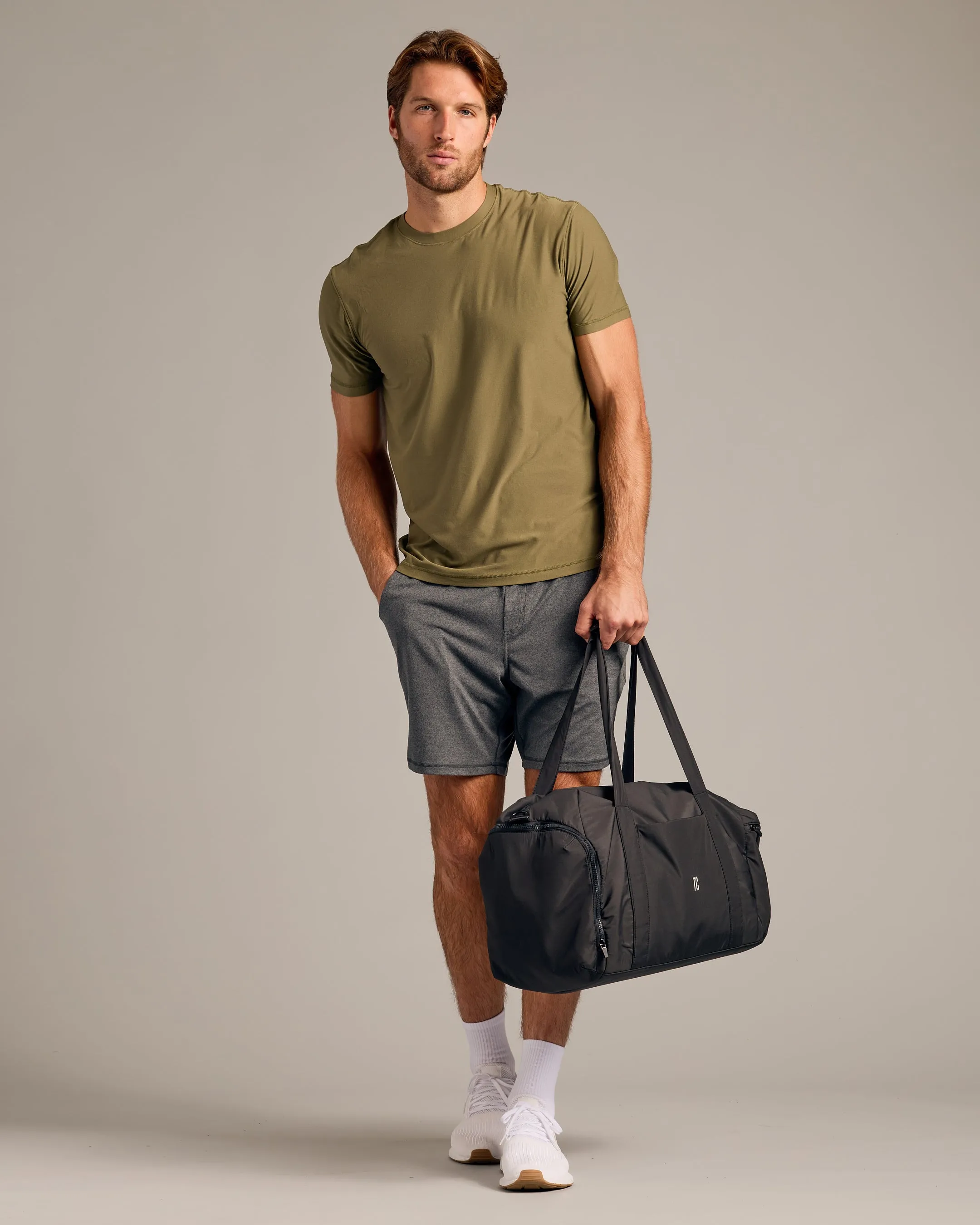 Black Gym Duffle Bag sold by True Classic product image thumbnail 3