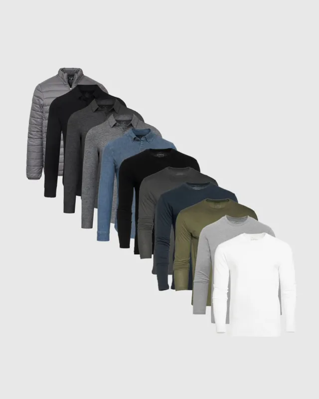 Long Sleeve Winter Gifting 11-Pack sold by True Classic