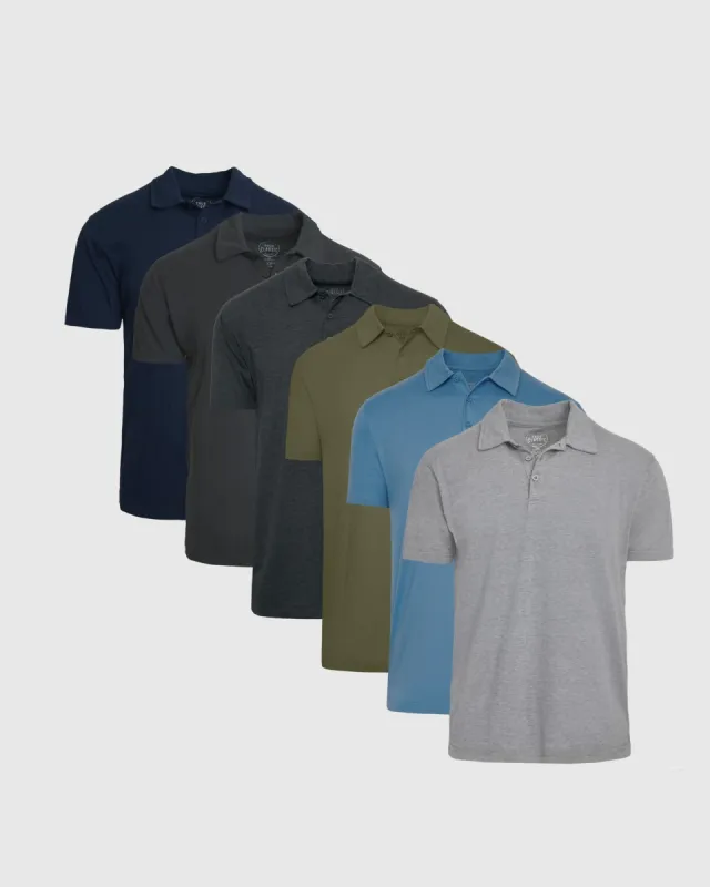 Staple Polo 6-Pack sold by True Classic