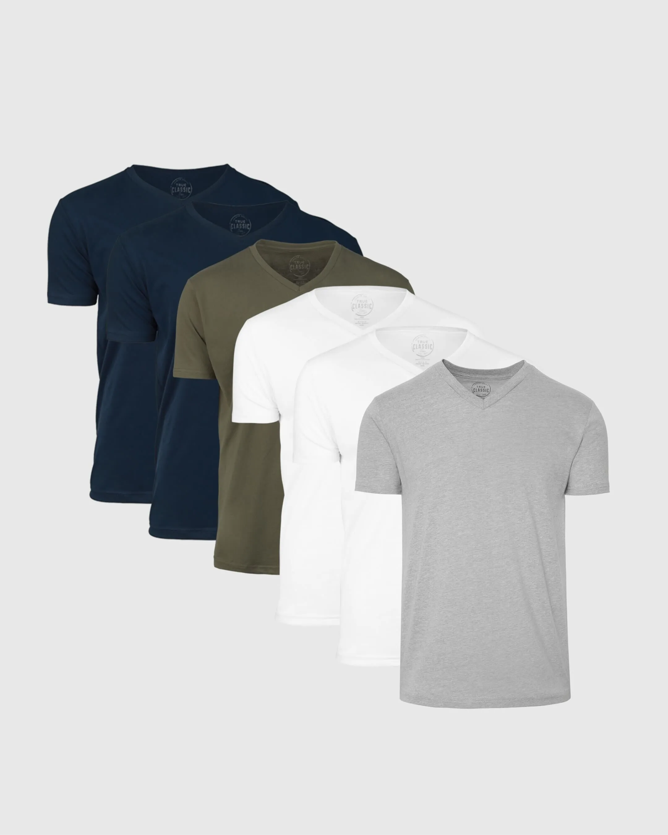 The Timeless Classic V-Neck 6-Pack sold by True Classic