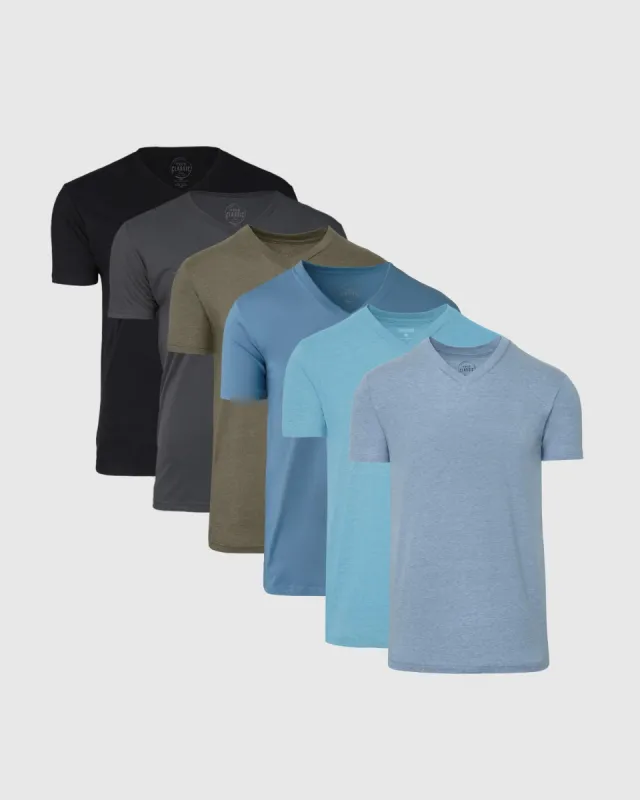 Midnight Blues Vee 6-Pack sold by True Classic