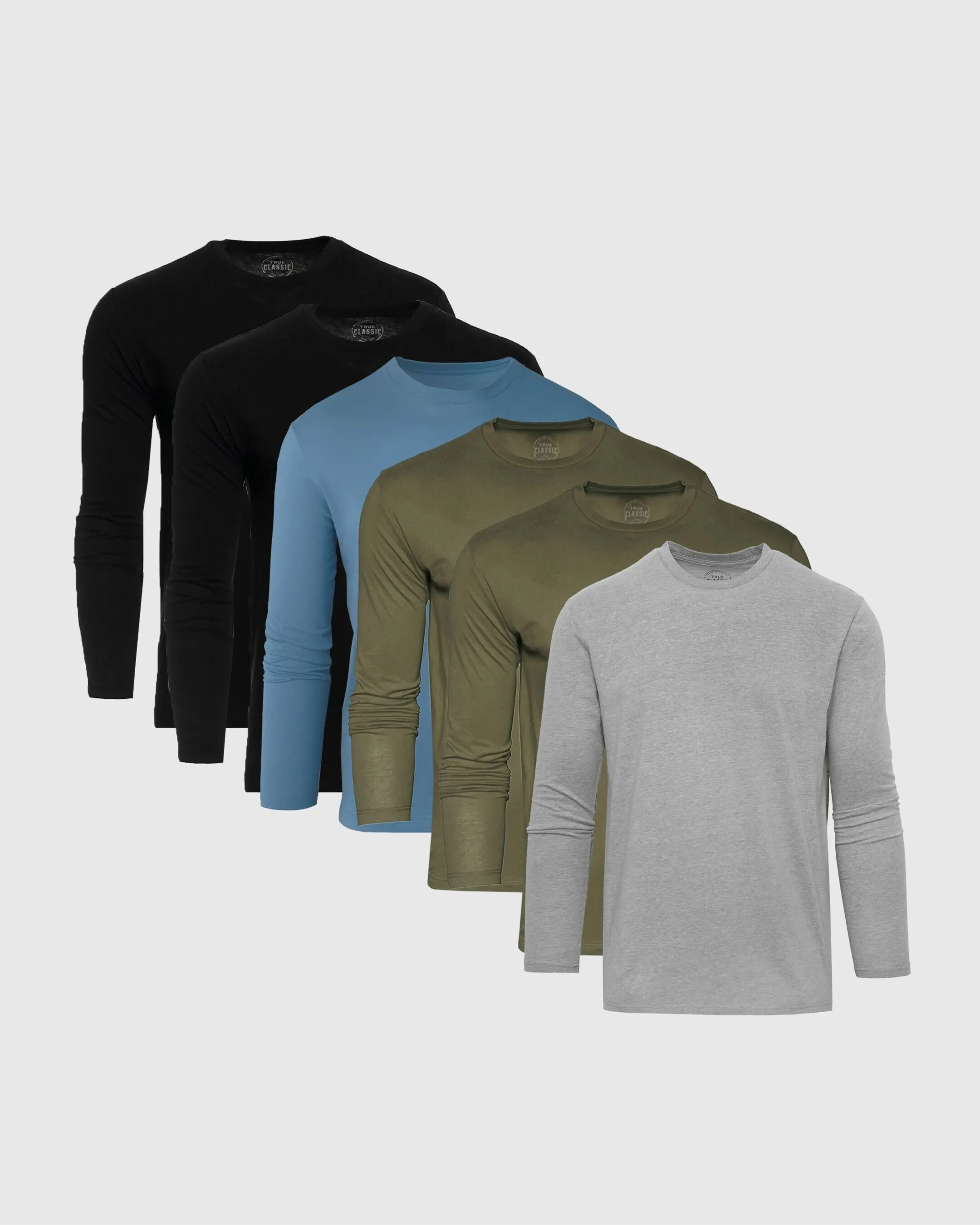 Classic Long Sleeve Crew 6-Pack sold by True Classic