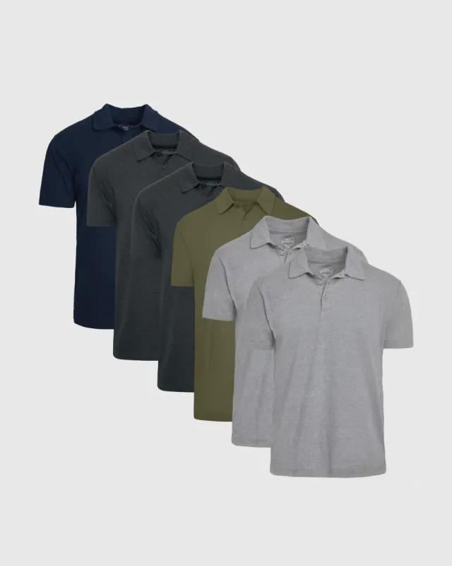 Variety Polo 6-Pack sold by True Classic