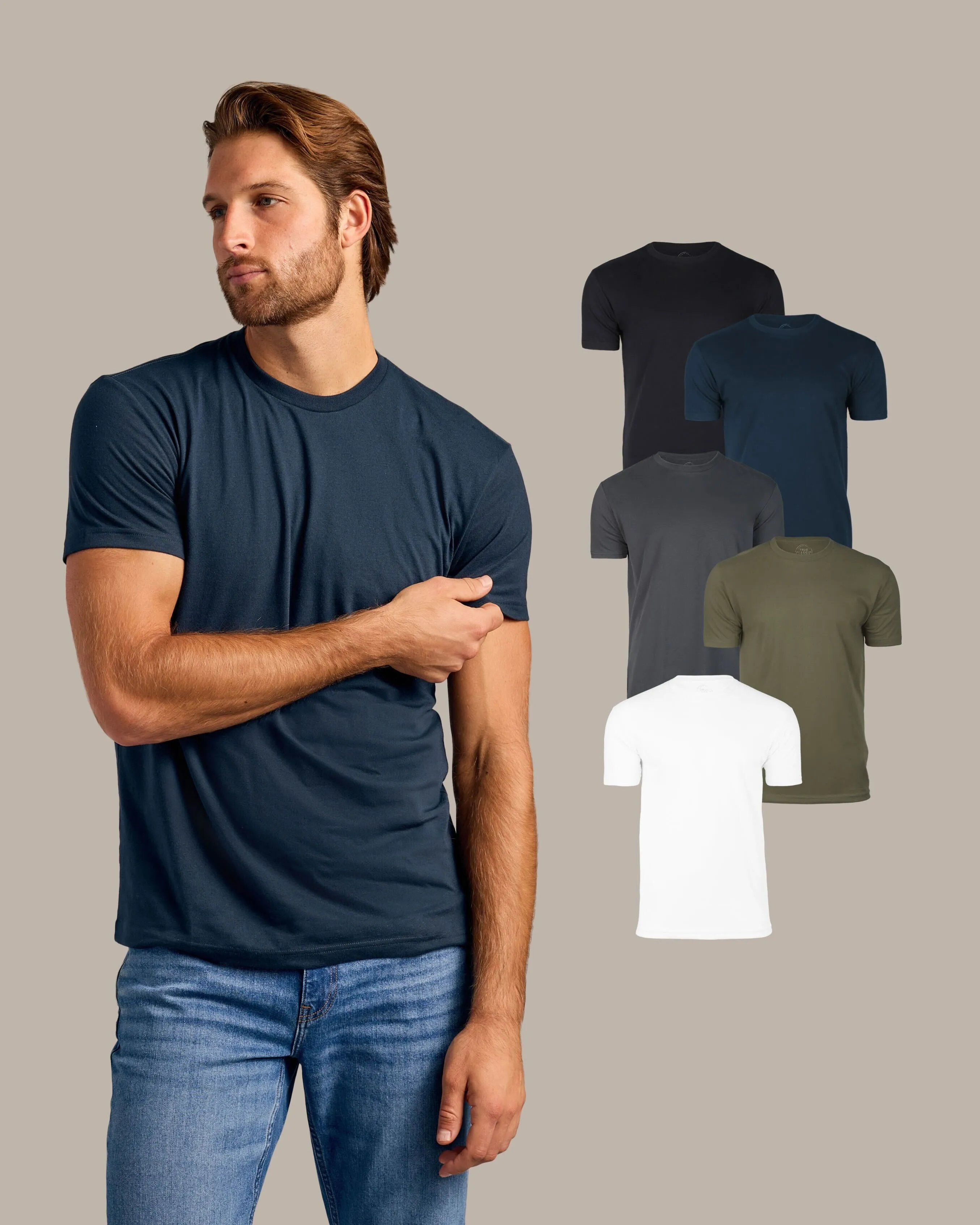 Standard Crew 5-Pack sold by True Classic