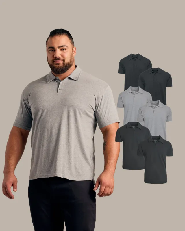 Neutral Classic Polo 6-Pack sold by True Classic