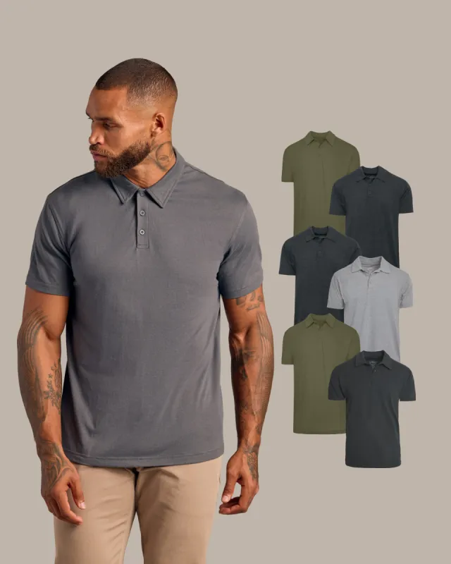 Green Ash Classic Polo 6-Pack sold by True Classic
