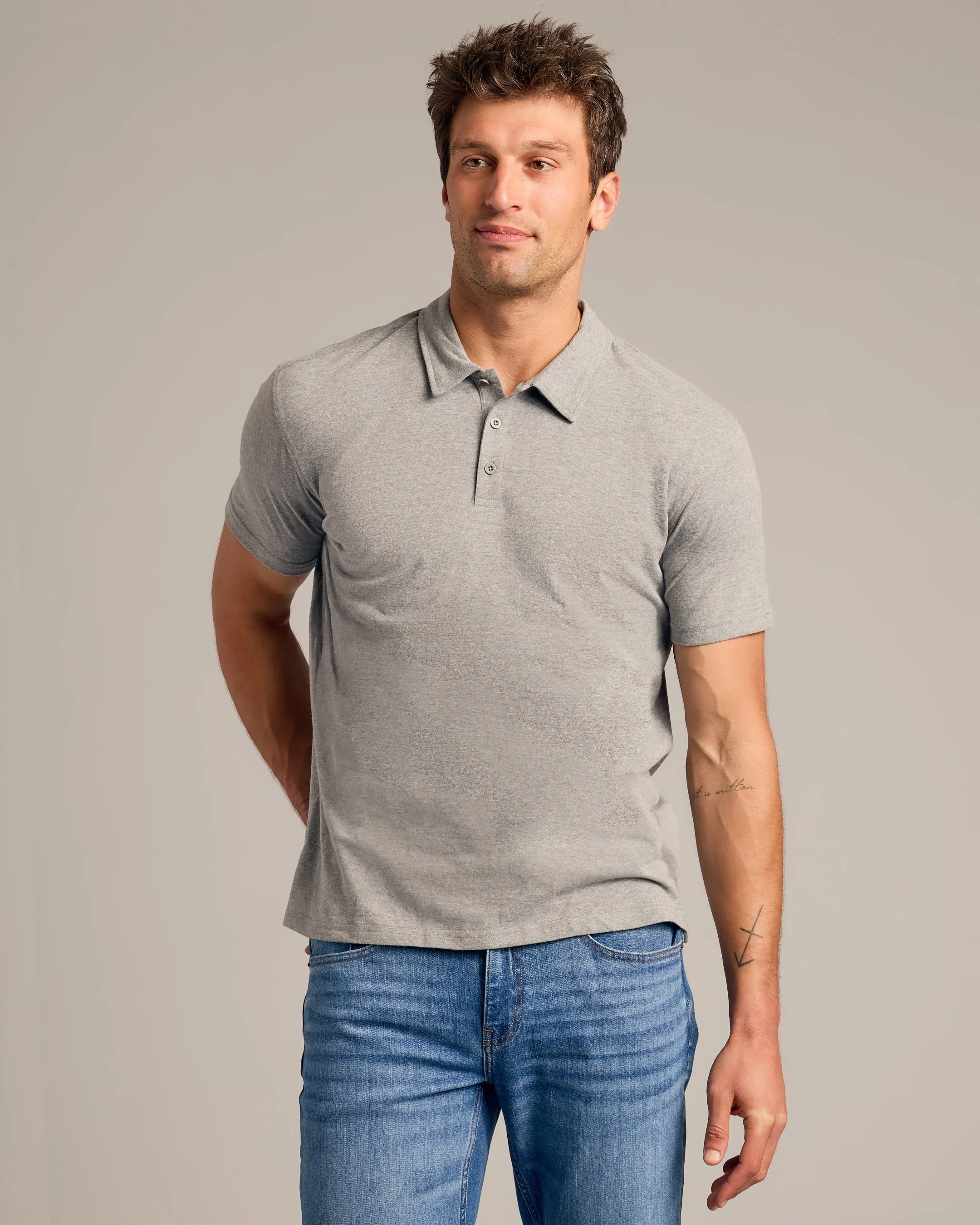 Forest & Gray Classic Polo 4-Pack sold by True Classic product image thumbnail 2