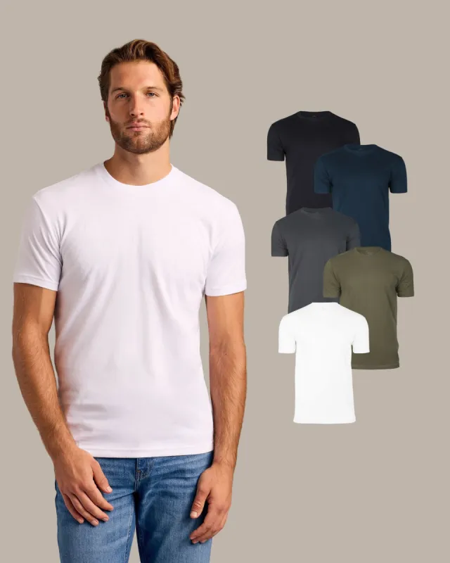 Standard Crew 5-Pack sold by True Classic