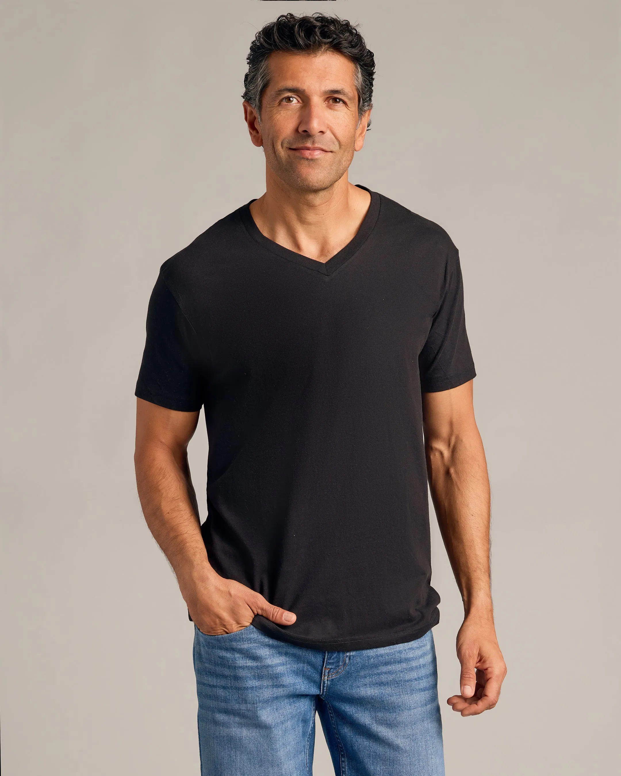 Black & White V-Neck 10-Pack sold by True Classic product image thumbnail 2