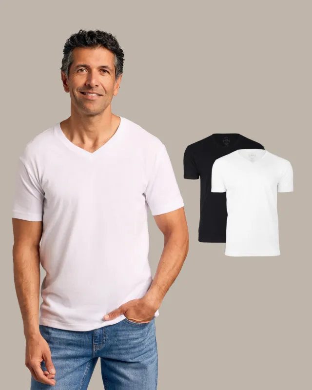 Trial V-Neck 2-Pack sold by True Classic