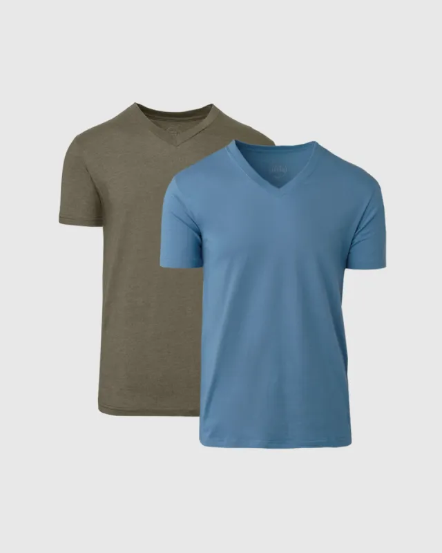 Color V-Neck 2-Pack sold by True Classic