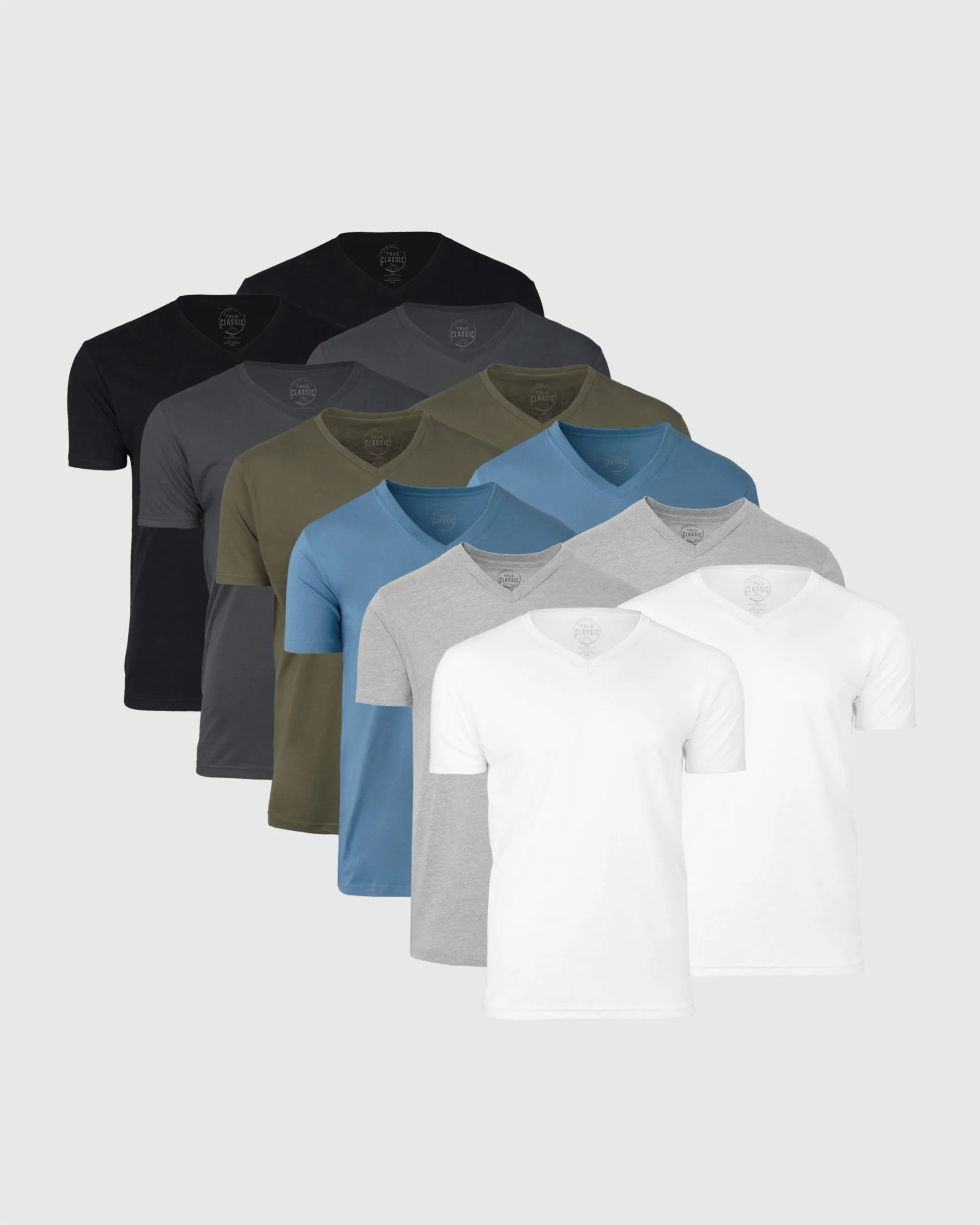The Staple Classic V-Neck 12-Pack sold by True Classic