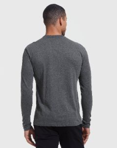 Heather Staple Long Sleeve T-Shirt 6-Pack sold by True Classic